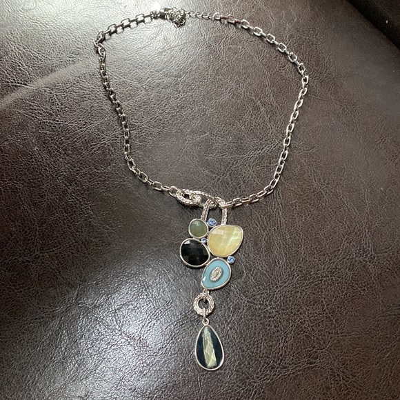 Lia Sophia Necklace 10-12”.  Lovely Stones - Picture 3 of 7